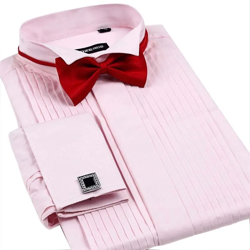 Новинка 2020 высококачественные мужские повседневные рубашки роскошное свадебное