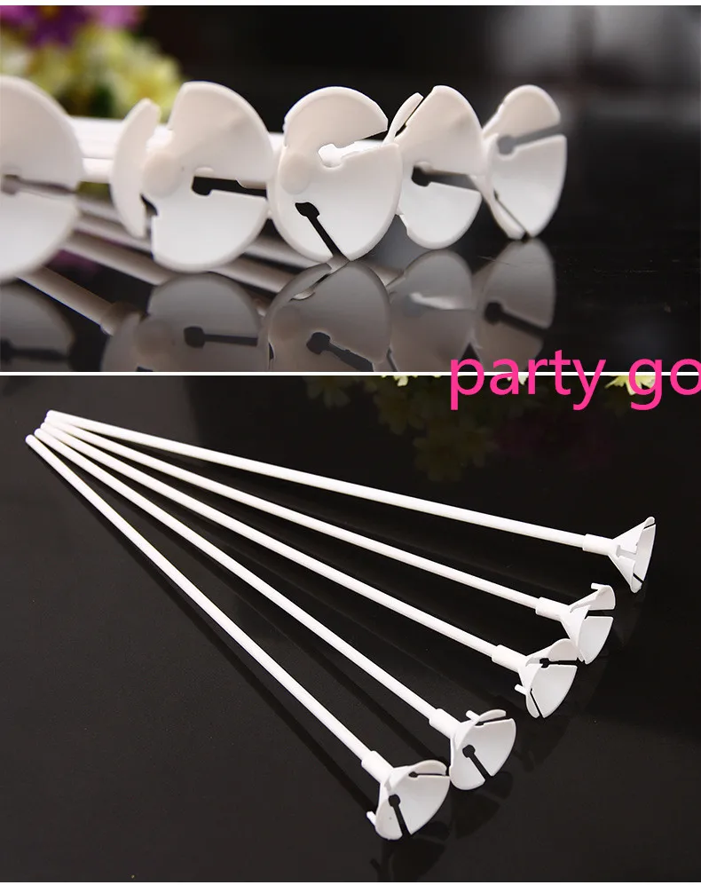 Латексные палочки для воздушных шаров 20 компл./лот пластиковые аксессуары 40 см