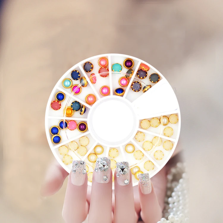 Blinkingel жемчуг для украшения дизайн ногтей втирка микро бисер ДЛЯ ДИЗАЙНА НОГТЕЙ