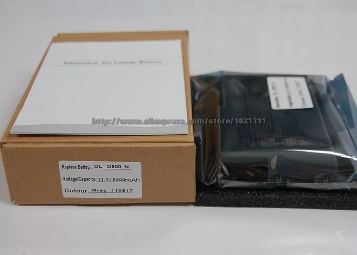 4400mAh 11,1 V Аккумулятор для ноутбука Dell Latitude D500 D505 D510 D520 D530 D600 D610 M20 C1295 C2603 J2178 M9014 U1544 W1605 Y1338 YD165