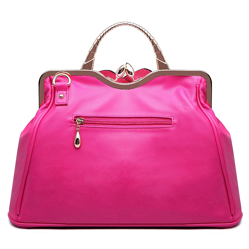 Элегантная женская кожаная сумка LADSOUL роскошные женские сумки с цветочным