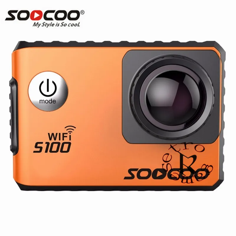 SOOCOO S100 экшн камера 4K Wifi Встроенный гироскоп GPS расширение Go Водонепроницаемая