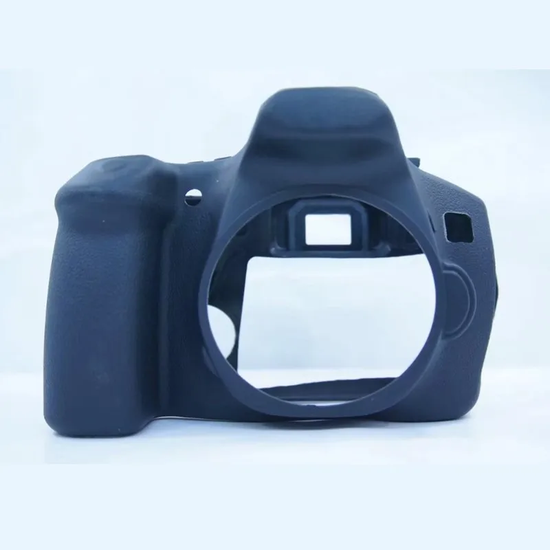 HAFEI модный Камуфляжный черный силиконовый резиновый защитный чехол для Canon EOS 60D