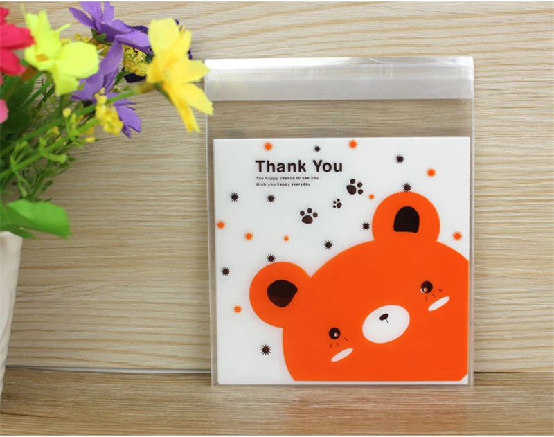 Милый ребенок душ выпечки Еда печенье самоклеющиеся &quotМедведь&quot &quotКролик&quot