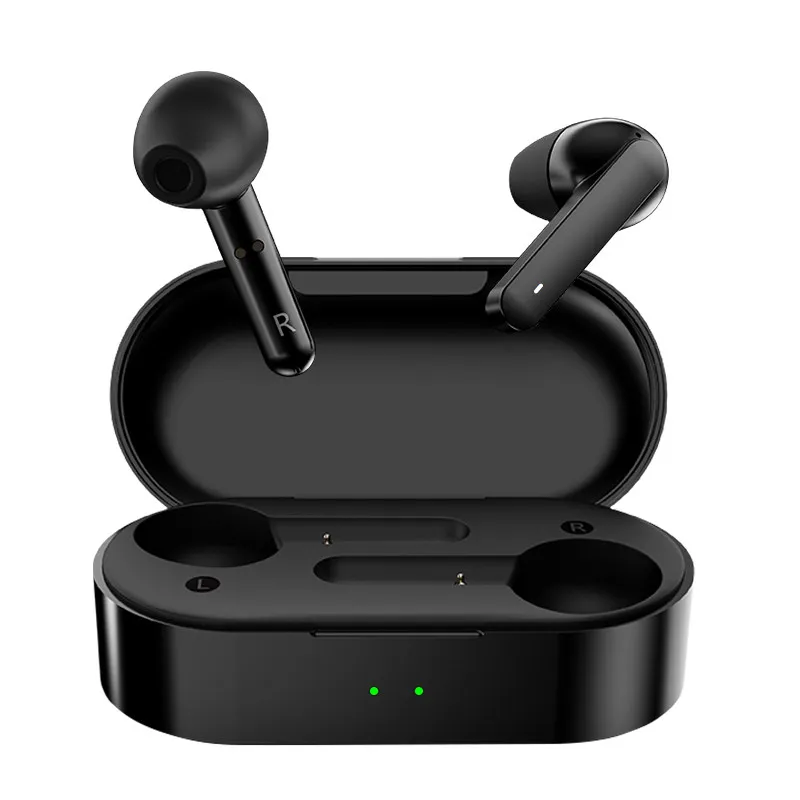 QCY T3 TWS Беспроводные наушники с сенсорным управлением с двойным микрофоном Bluetooth V5.0 спортивные наушники 3D стерео гарнитура для всех телефонов - Цвет: Black