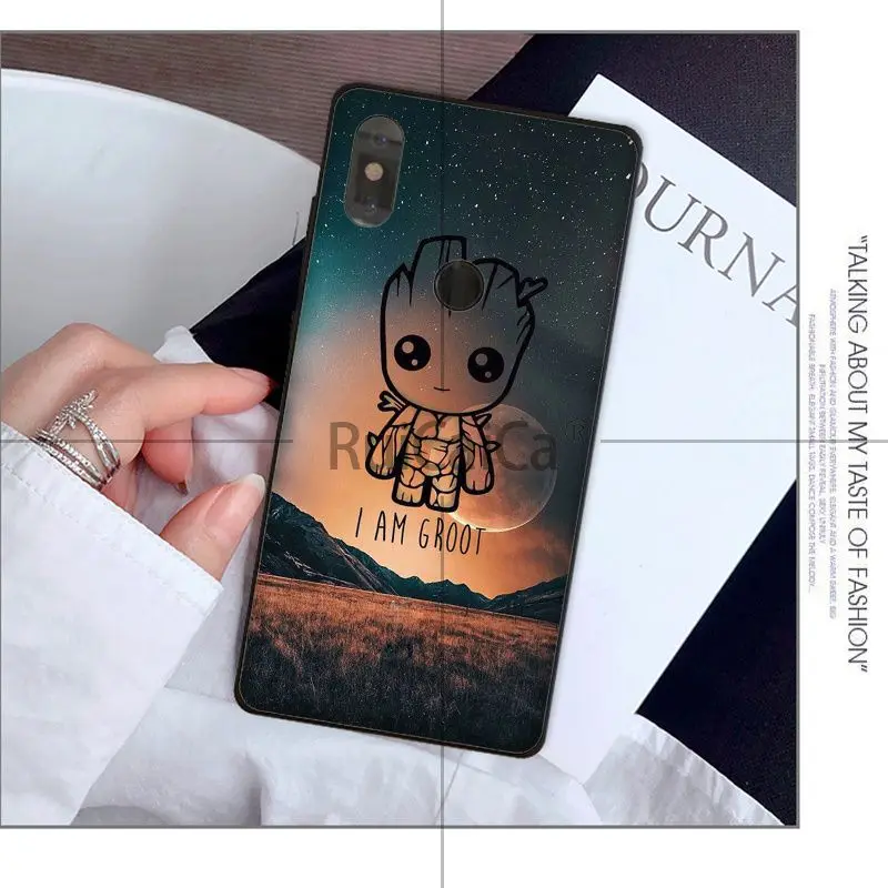 Чехол для телефона Ruicaica I am Groot чехол Xiaomi Mi 6 Mix2 Mix2S Note3 8 8SE Redmi 5 5Plus Note4 4X Note5 |