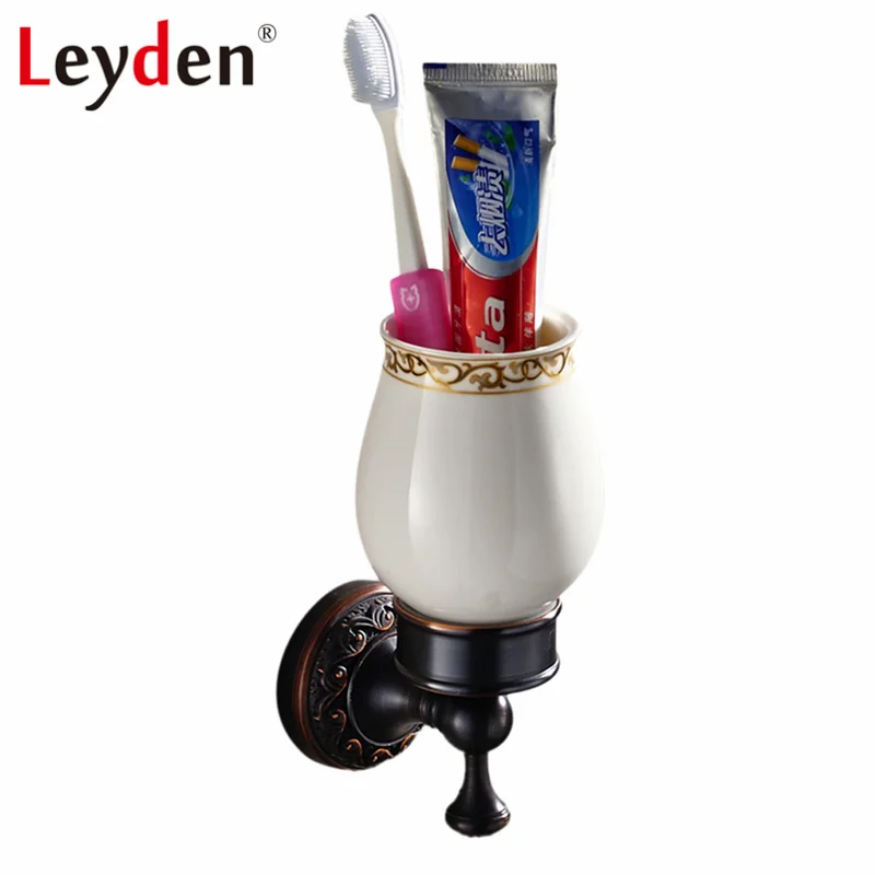 Leyden античная латунь/ОРБ настенные держатели для стаканов медные