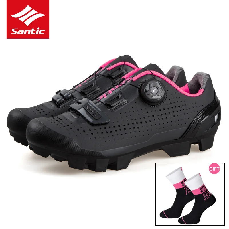 Кроссовки Santic дышащие женские типичные для горных велосипедов езды по
