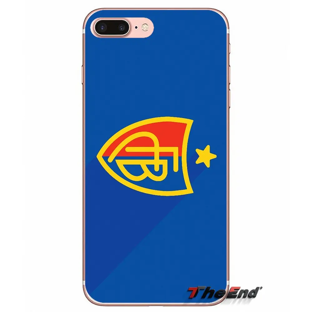 Чехол для телефона FC Basel Soccer Football с логотипом iPhone X 4 4S 5 5S 5C SE 6 6S 7 8 Plus Samsung Galaxy J1 J3 J5 J7