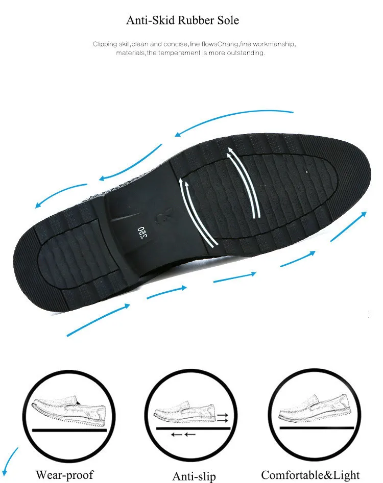 Merkmak/мужская кожаная обувь без шнуровки; повседневные ботинки; Мужские модельные туфли; удобная мужская обувь на плоской подошве; большие размеры 38-48
