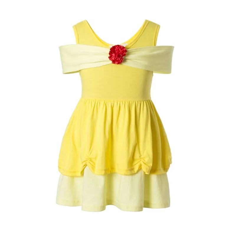 Summer Girl Dresses Moana Elsa Dress Princess Mini Mouse Costume Party for Girls | Детская одежда и обувь