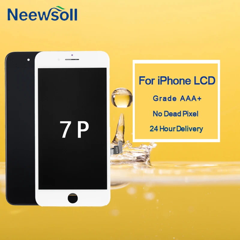 10 шт./партия для iPhone 7 PLUS lcd с 3D сенсорным экраном Force Замена дисплея без битых
