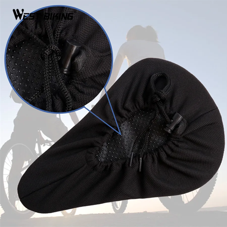 WEST BIKING велосипедное седло 3D Силиконовое из спандекса и нейлона|saddle cycling|saddle