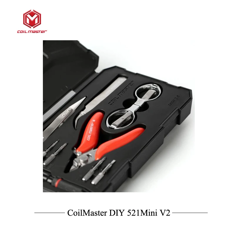 5 шт./лот набор CoilMaster Mini V2 для электронной сигареты DIY инструмент аксессуары пара