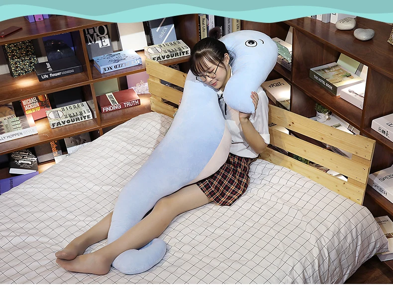 cute cartoon seahorse plush toy giant accompany sleeping pillow colorful sofa bed cushion doll big doll for children girl gift