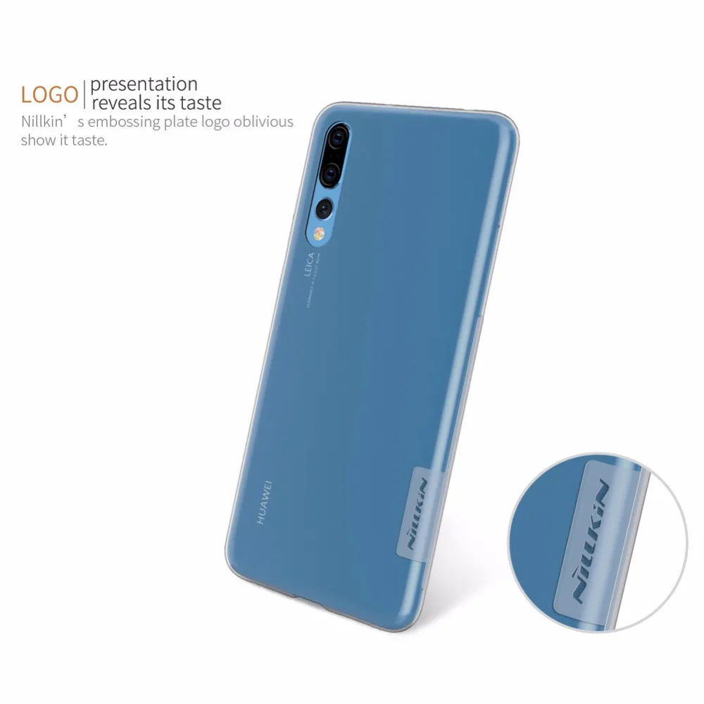 Для Huawei P20 Pro чехол Nillkin TPU 0 6 мм ультра тонкий для телефона силиконовый Прозрачный