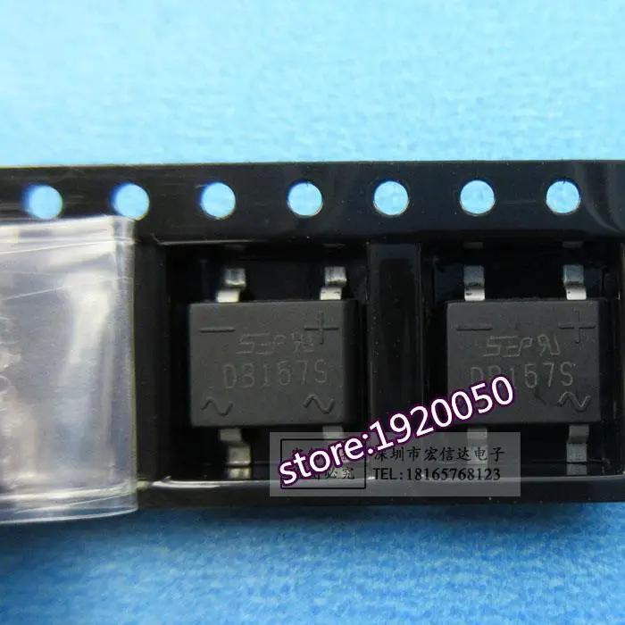 

The DB157S 1.5A 1000V D D rectifier bridge bridge