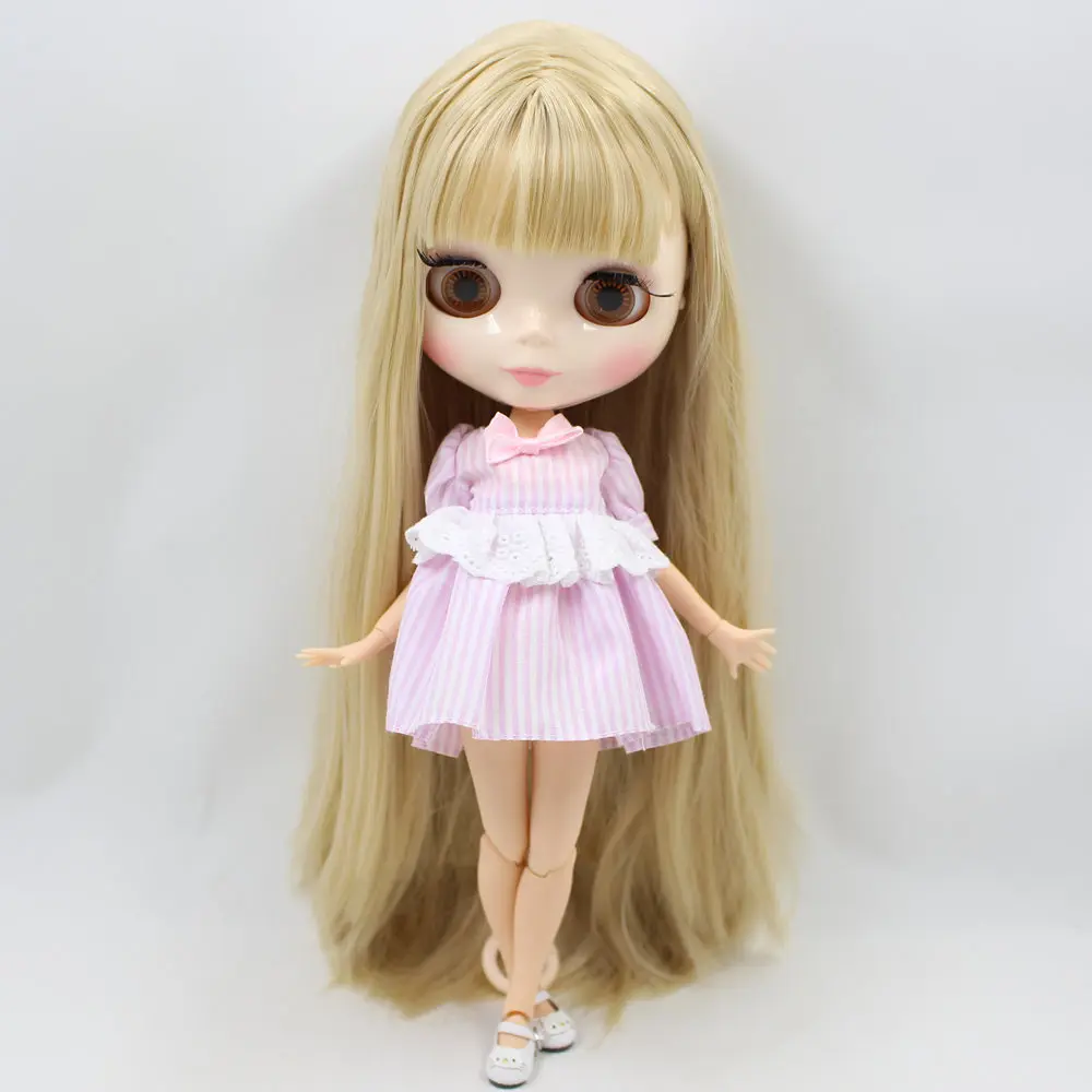 Кукла блайз ICY DBS Серия № BL538 светлые волосы белая кожа шарнирное тело Neo 1/6 BJD ob24