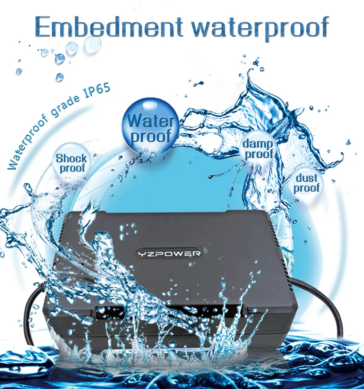 YZPOWER авто стоп 88 2 V 3.5A 3A литиевая батарея водонепроницаемое зарядное устройство