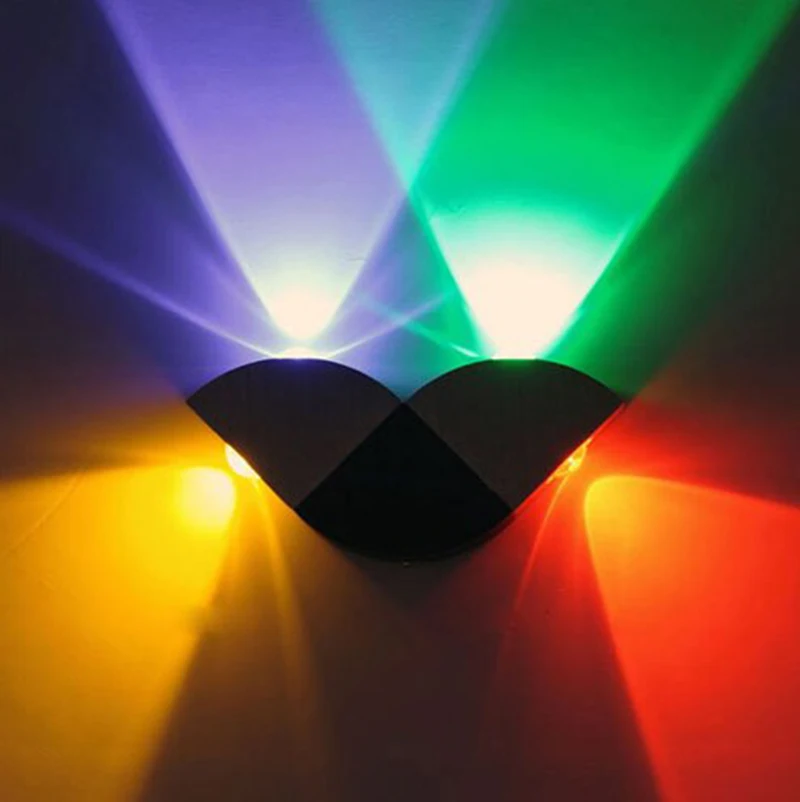 Современное светодиодный ное настенное бра с бабочками высокой мощности 4 Вт