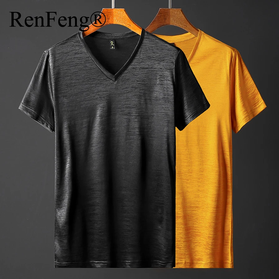 2 шт. футболка в стиле хип хоп Мужская с коротким рукавом из хлопка|Мужские