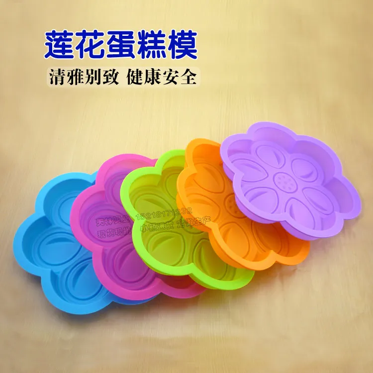 Большие Силиконовые Торт Плесень Печь Выпечки с антипригарным Температура