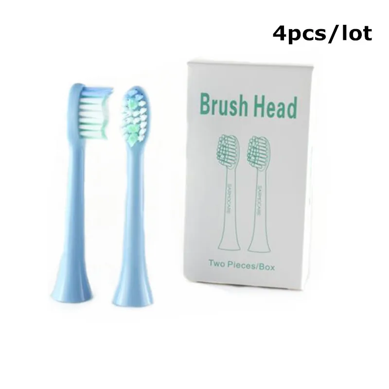 4pcs Toothbrush Heads for Sarmocare S100 S200 Ultrasonic Sonic Electric Replacement heads |
