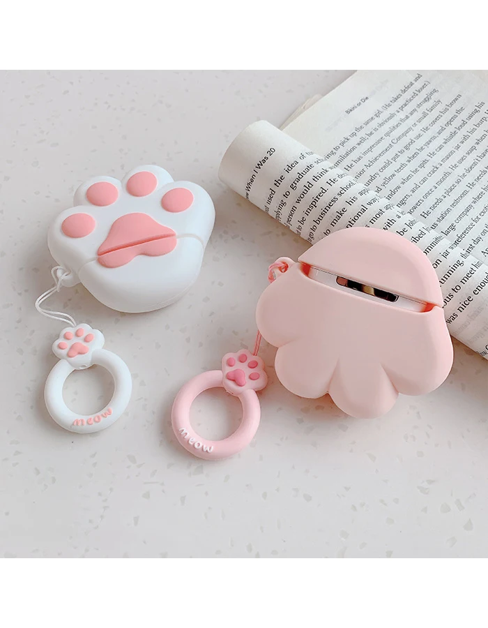 GlamPhoneCase милый кошачий коготь Airpods1/2 поколение защитный чехол Apple беспроводная