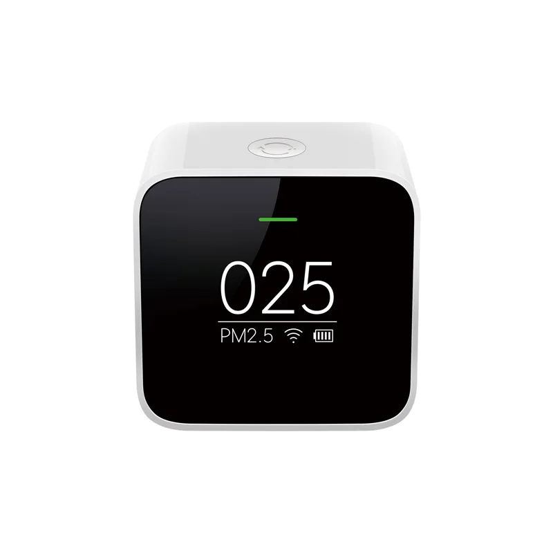 Xiaomi Smart Air качество PM2.5 монитор детектор OLED дисплей точный лазерный датчик Белый Уход за здоровьем приложение контроль - Цвет: AS picture