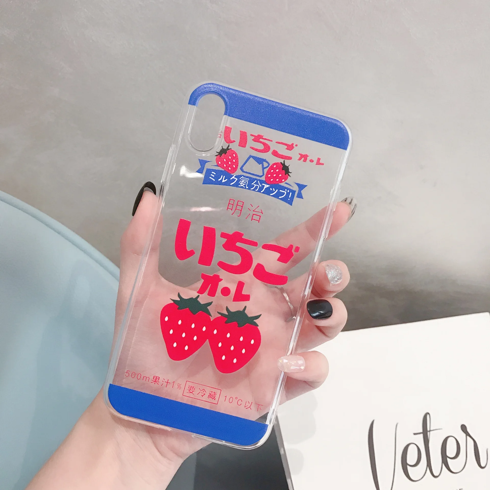 Милый японский клубничный сыр хлеб Прозрачный чехол для телефона iPhone X Xs XR Xsmax 6 6S 7