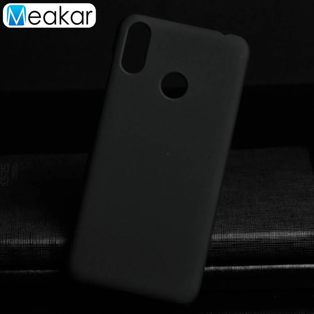 Матовая Пластик Coque 6.3For Asus Zenfone Max M2 ZB633KL чехол для Asus Zenfone Max M2 ZB633KL телефона чехол-лента на заднюю панель - Цвет: Black