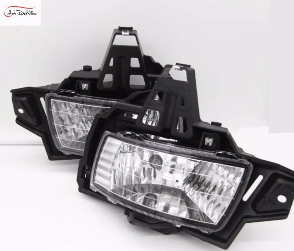 JanDeNing Автомобильные противотуманные фары для TOYOTA KIJANG INNOVA 2009-2011 прозрачная