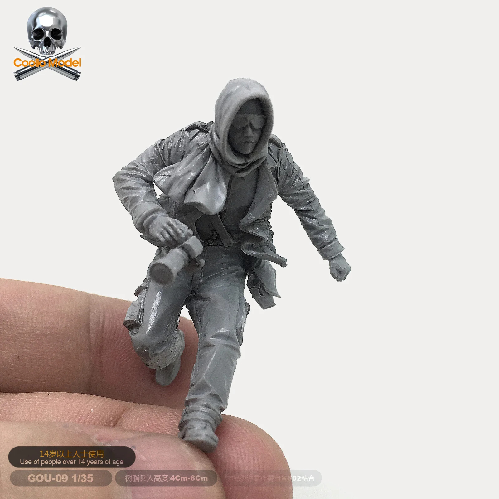 1/35 смоляная фигурка солдата, модель, наборы, Gou-09 для нефтяника