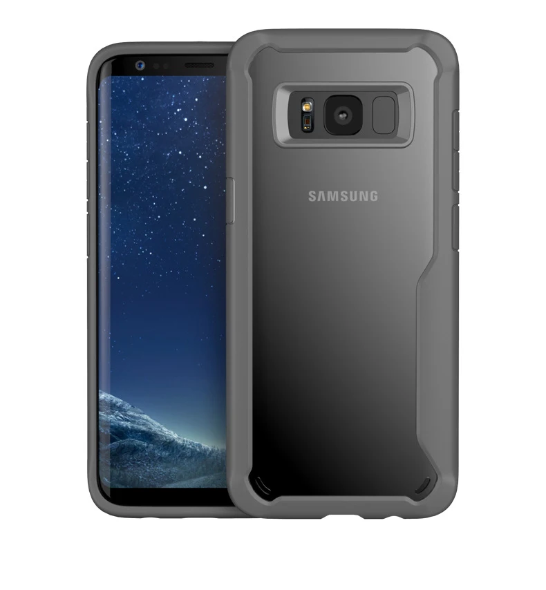 Модный чехол для samsung Galaxy S9 чехол прозрачный противоударный чехол для samsung A8 чехол Coque для samsung S8 Plus Fundas