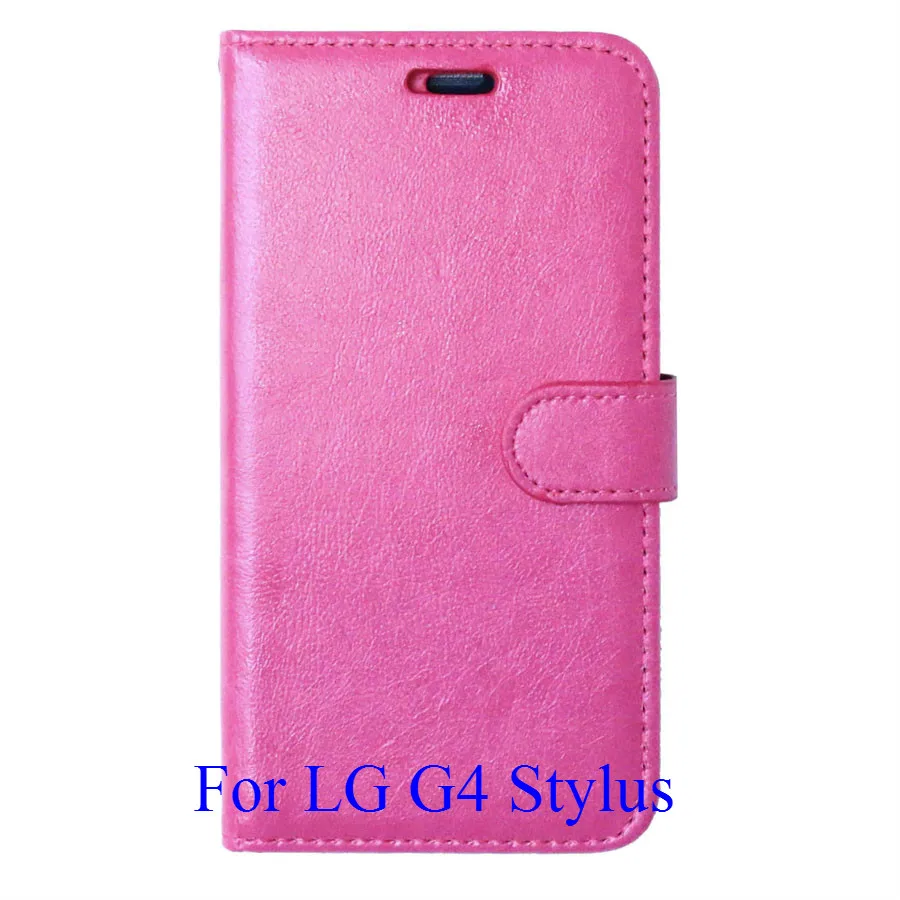Роскошный кошелек для LG G2 G3 G4 Stylus L70 Optimus L90 Nexus 5 чехол для телефона флип-чехол из искусственной кожи с подставкой Держатель для карт - Цвет: Rose G4 Stylus