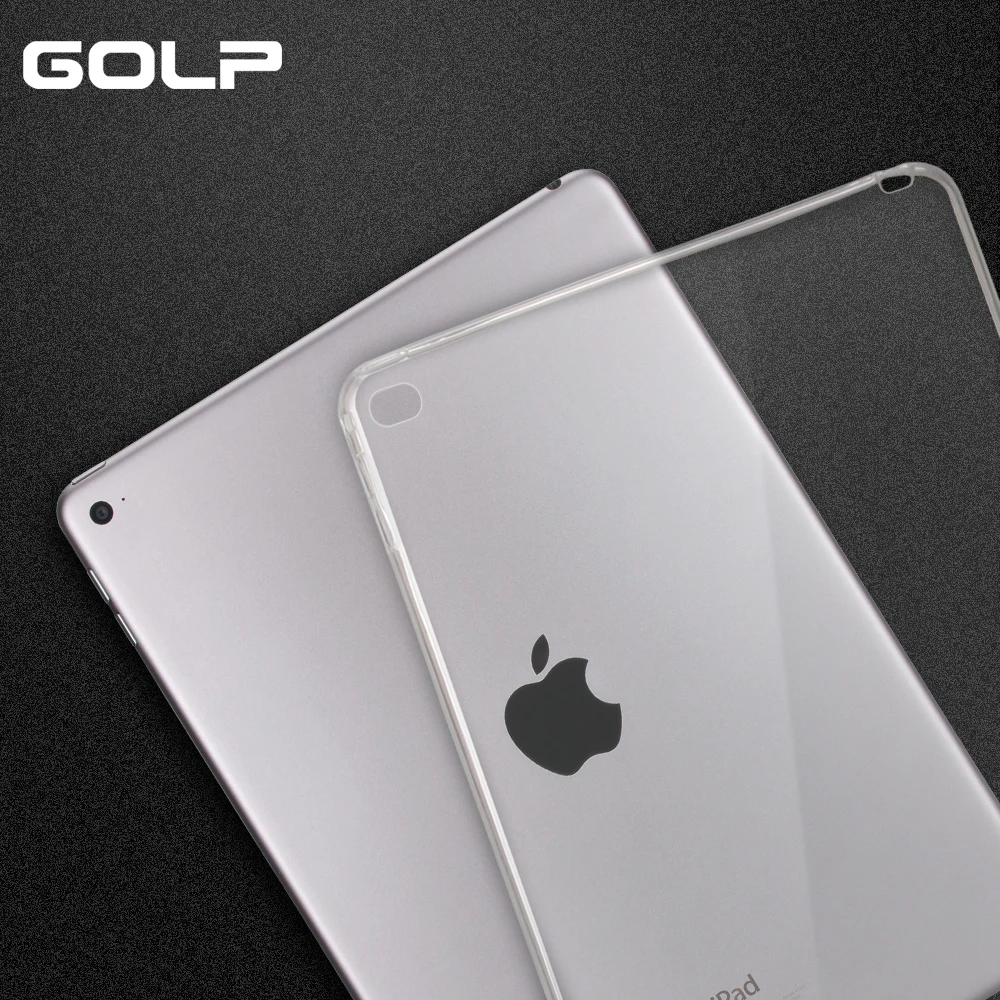 GOLP Чехол для for ipad mini 4 чехол mini4 Прозрачный Силиконовый ТПУ Мягкая задняя крышка
