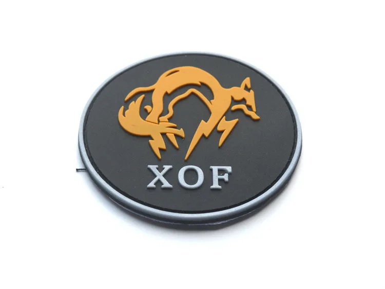 3D ПВХ MGS патч металлическая Шестерня Твердые патч XOF спецназ патч BadgeThe охотник за головами нашивки американская президентская