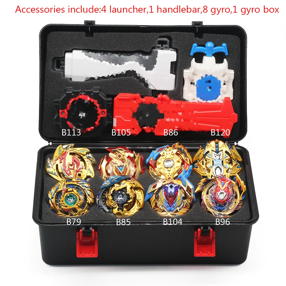 Волчок Beyblade Burst B-129 B127 с пусковым устройством Bayblade Bey Blade металл пластик Fusion 4d Подарочные игрушки для детей