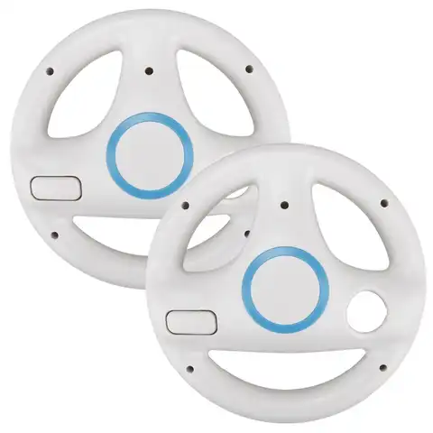 2 предмета в комплекте, для WII дистанционного игровой контроллер рулевого колеса гоночных игр для Wii картинга колеса Для Nintendo Wii пульт дистан...