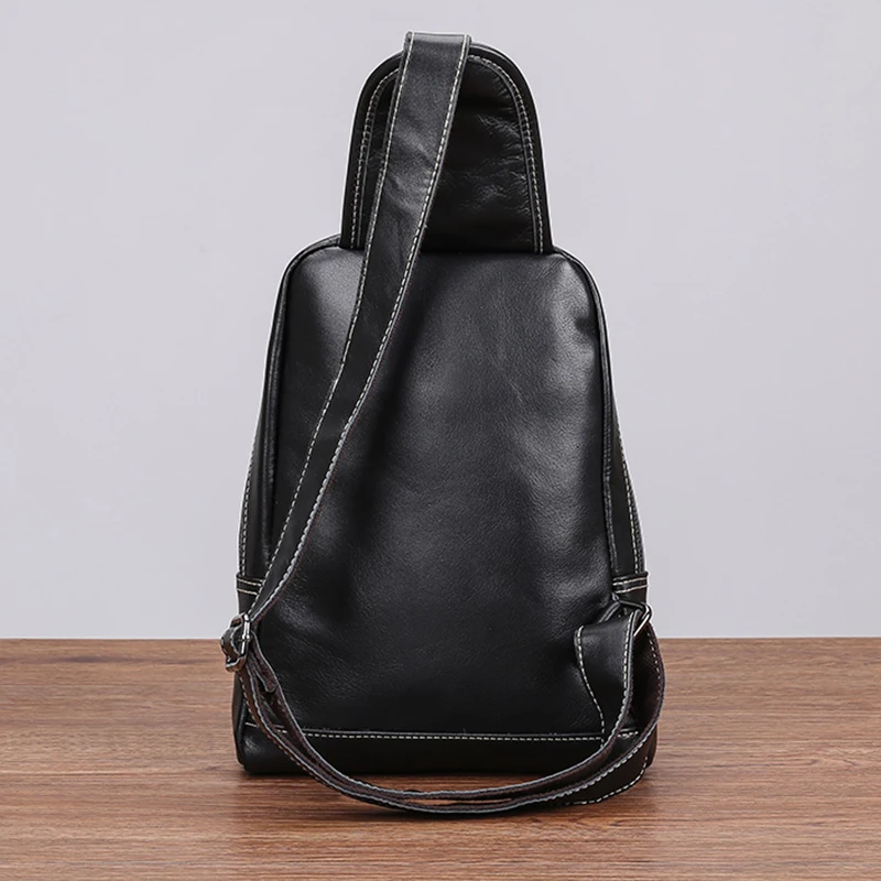 AETOO кожаная нагрудная сумка мужская Корейская версия нового повседневного