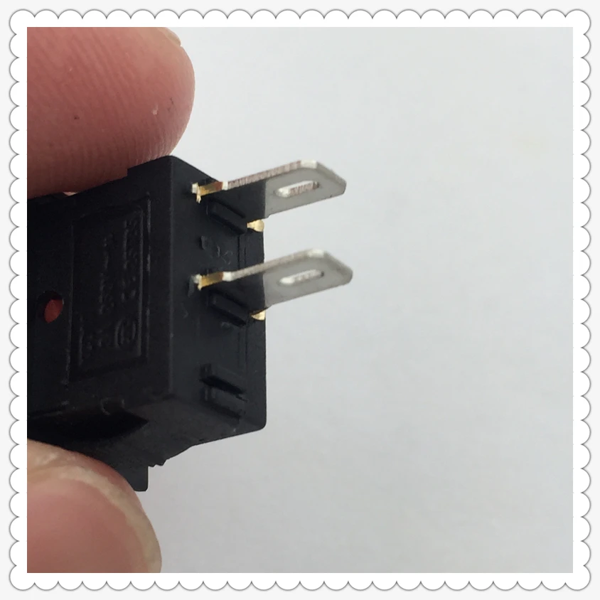 10 шт./лот красный 10*15 мм SPST 2PIN вкл/выкл G125 лодка кулисный переключатель 3A/250 в автомобиль приборная панель грузовик RV ATV дома