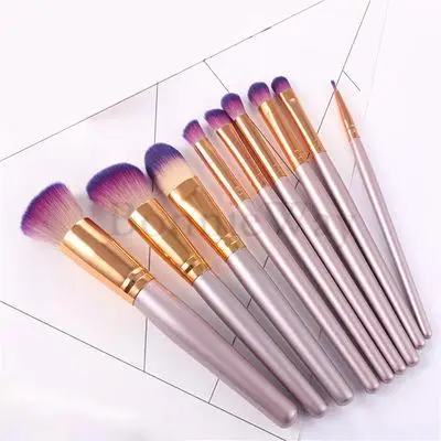 

by DHL 200Sets/Lot 9 Pcs Pro Makeup Brushes Set Beauty Cosmetic Eyeshadow Lip Powder Face Pinceis Tools Kabuki Brush Whole Sale