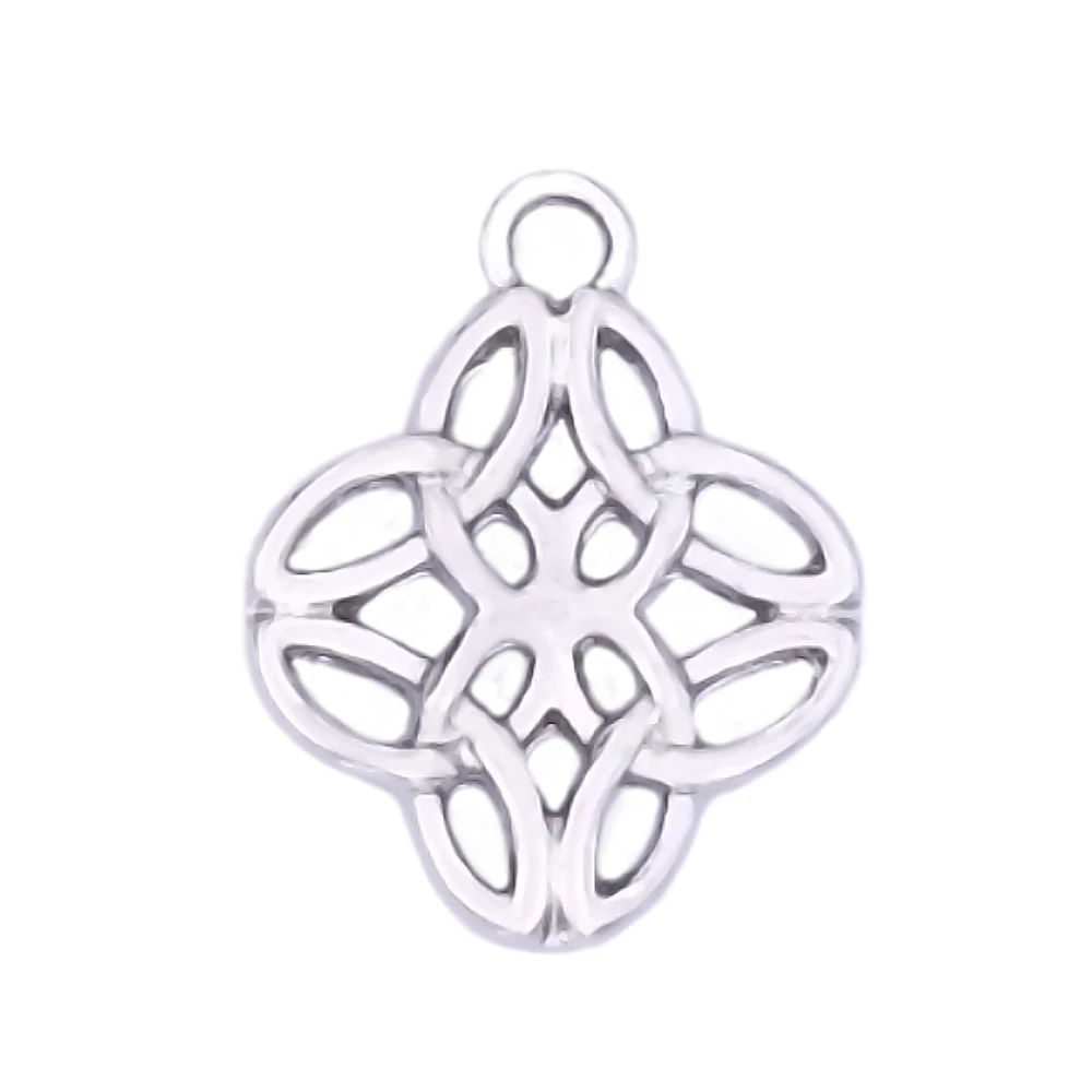 Посеребренные подвески из металлического сплава с крестом | Украшения и