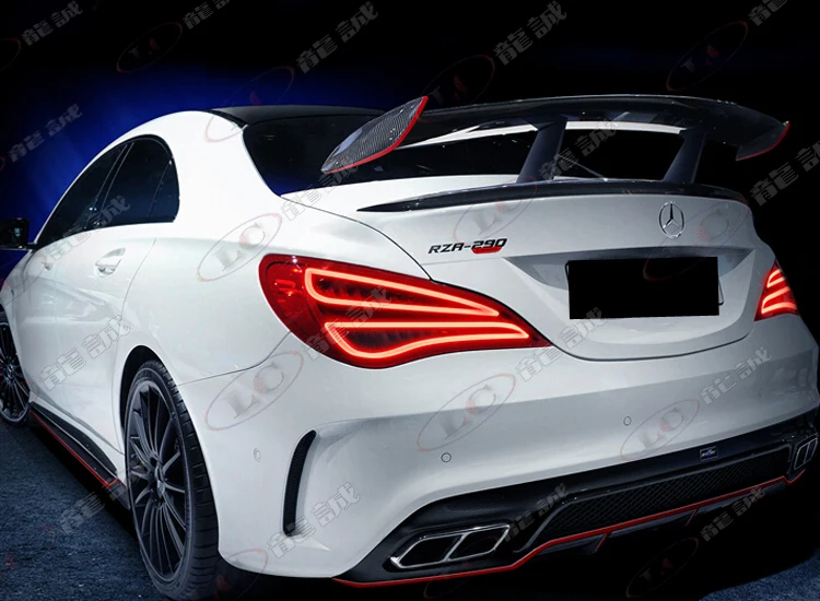 Задний спойлер из углеродного волокна для Mercedes Benz CLA class W117 CLA200 CLA220 CLA260 CLA45 |