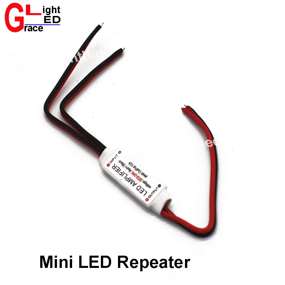 Усилитель светодиодной ленты DC5-24V12A Mini LED для контроллера консоли ретранслятора