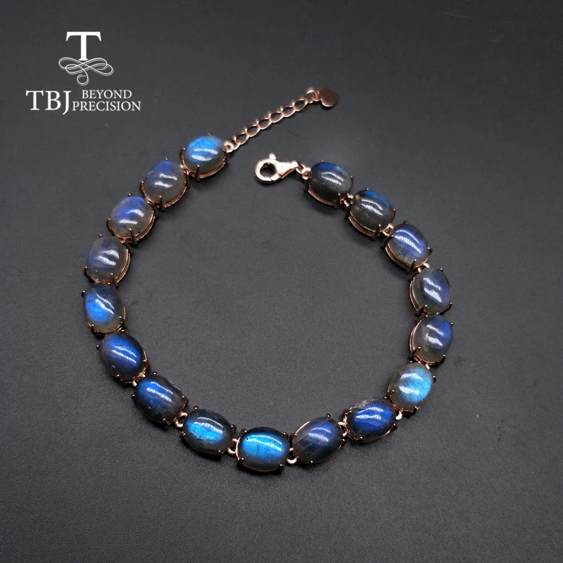 Женский браслет из Лабрадорита TBJ Ювелирное Украшение в простом стиле с