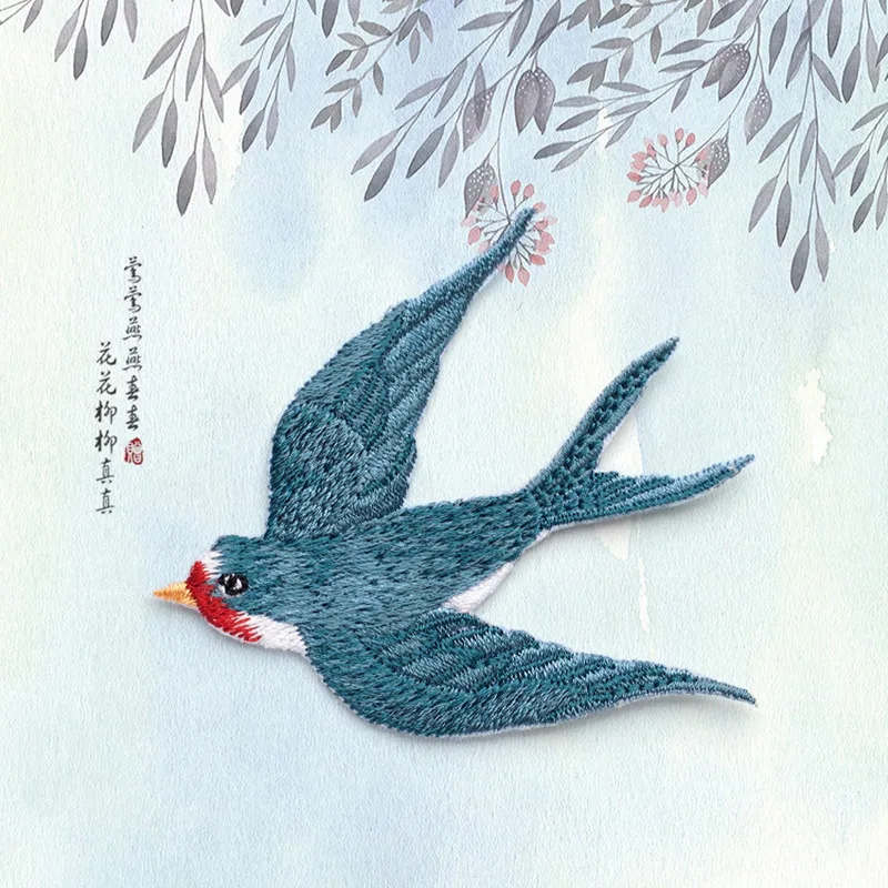 1 шт. вышитые искусственные челюсти для одежды | Дом и сад