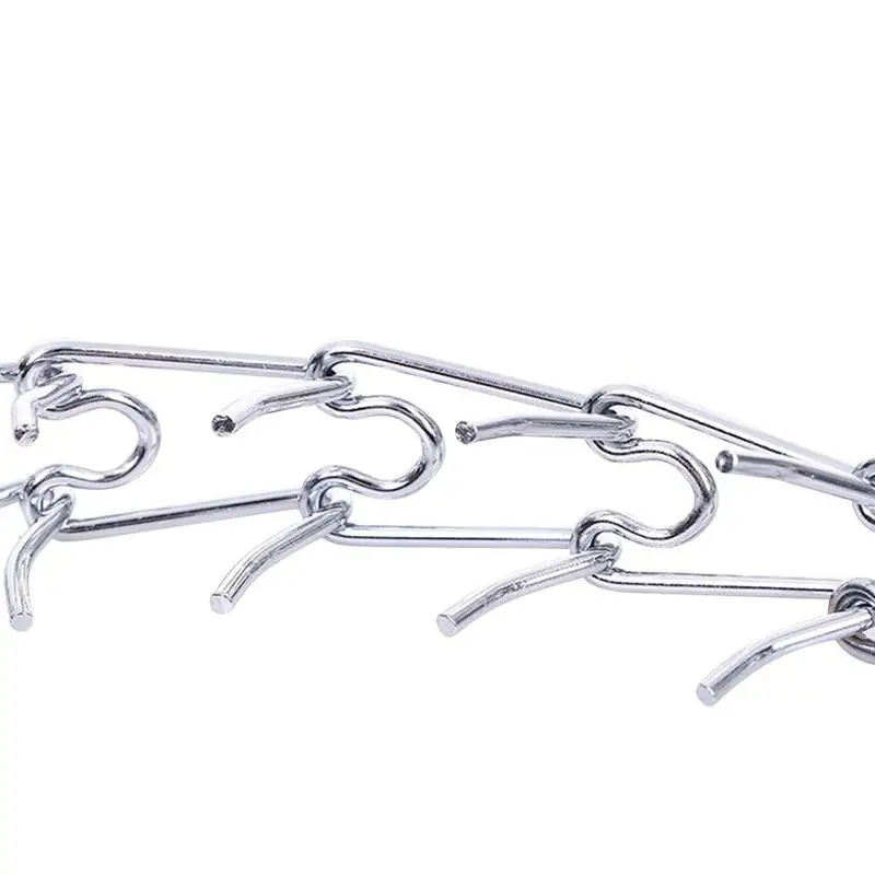 Черный ошейник для дрессировки собак Herm Sprenger из нержавеющей стали Choke Pinch ошейник для собак