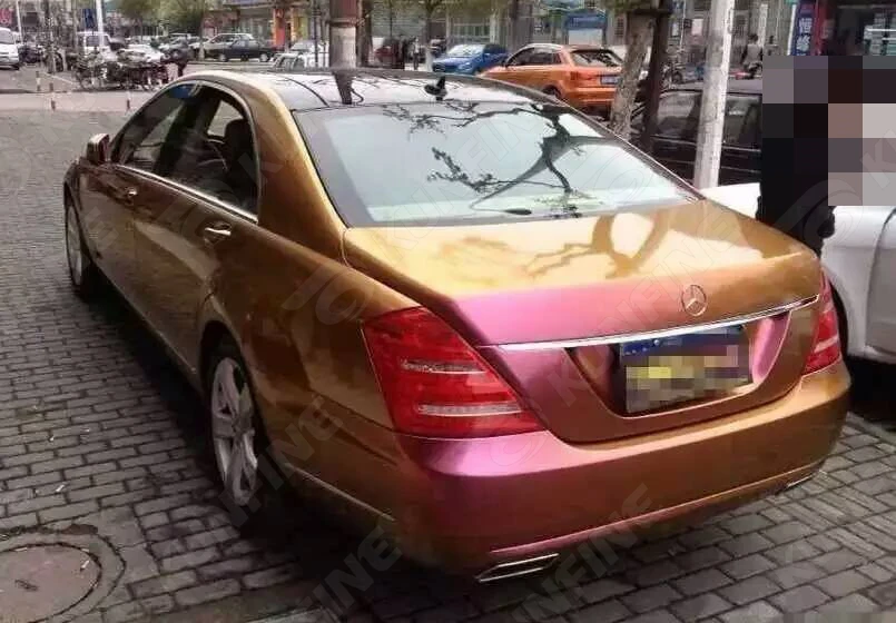 

Car Styling Wrap Chameleon Car Vinyl film Body Sticker Car Wrap with Air Free Bubble for Vehiche Motorcycle1.52*18M /Roll