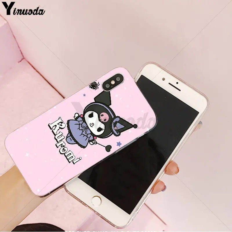 Yinuoda Kuromi Customer высококачественный чехол для телефона Apple iPhone 8 7 6 6S Plus X XS MAX 5 5S SE XR |